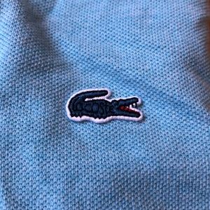 Boys Lacoste for J Crew polo shirt
